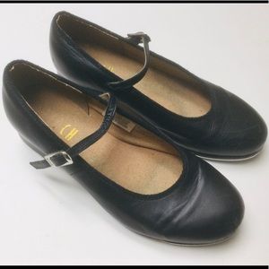 BLOCH - WOMANS - SIZE 5.5 - BLACK - MARY JANE - TAP DANCE SHOES
